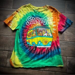 Scooby-Doo Tie-Dye T-Shirt L